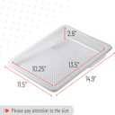 Bates Choice- Bates- Paint Tray Liner, 9 Inch, 10 pcs, White Paint Pans Trays, Paint Roller Tray, Roller Tray Liners