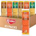 Keebler Sandwich Crackers, Lunch Snacks, Variety Pack (45 Packs) EXP. 05/09/26