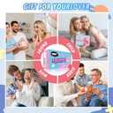 4 x 3.15in Cat Paws Squishies Toys for Stress Relief,Stick Squishy,Kawaii Mochi Squishy Sensory Toys(2Pcs-Blue+Purple)