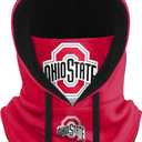 FOCO NCAA unisex-adult Ncaa Team Logo Drawstring Winter Cap Hooded Gaiter Balaclava Face Cover (One Size)