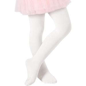 Century Star Girls Ballet Tights Toddler-Super Soft Footed Dance Tights for Kids, Large, 6-9 Years