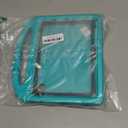 SUPLIK Kids Case for iPad A16 11-Inch 2025 (11th Gen) & iPad 10th Generation (10.9" 2022), Durable Shockproof Stand Cover with Screen Protector/Pencil Holder/Handle for Kids, Cyan