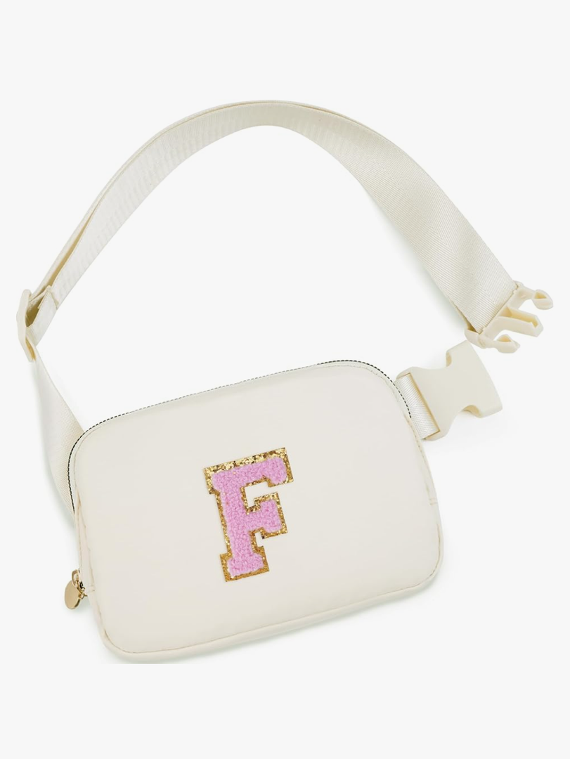 Uygafly Valentines Day Gifts for Teen Girls Kids,Birthday Gifts for 4 5 6 7 8 9 10 11 12 13 Year Old Girls,Gift for Daughter Sister Her,Fanny Pack Crossbody Bag Belt Bag Cute Trendy Stuff | Cream F