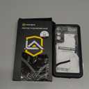 Lanhiem for Samsung Galaxy S22 Case, IP68 Waterproof Dustproof with Built-in Screen Protector, Heavy Duty Full Body Protective Phone Case for Samsung S22 5G, Black/Clear