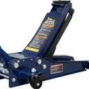 TCE ATZ830026XU-1 Torin Ultra Low Profile Floor Jack Heavy Duty Hydraulic Steel Service : Dual Piston Quick Lift Pump and Detachable Handle, 6,000 LBS Capacity, Blue