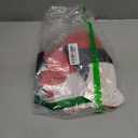 ComfyCamper Red and White Dog Costume - X Large Medium Small French Lab Retriever Pet Cosplay Halloween Costumes Ball (Large, Cape)