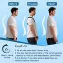 King Mills Plus Size Back Brace, Back Brace Posture Corrector for Women, and Men, Ideally Use as Plus Size XXXL to 6XL Back Straps for Posture, Hydrolabs Posture Fix, or Rounded Shoulder Corrector