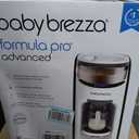 Baby Brezza New and Improved Formula Pro Advanced Formula Dispenser Machine - Automatically Mix a Warm Formula Bottle Instantly - Easily Make Bottle with Automatic Powder Blending, White