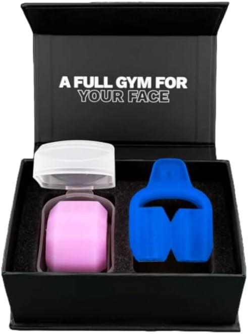 JawzrPro Jaw Exerciser for Women, Double Chin Reducer, Face Toner Jawline Sculptor for Women, Jaw Shaper and Neck Exerciser'