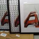 A2 Picture Frame Set of 3, for Wall Gallery Photo Frames, Black, 16.5x23.4