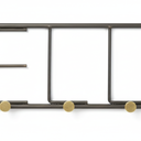 Hello Metal Rack With 5 Hooks 23.62" ×1.92"