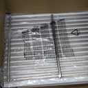 9.5MM 304 Stainless Steel Grill Grates for Weber Spirit 300 & GS4 Spirit II 300 Series, Replacement Parts for Weber Genesis Silver B/C, Genesis Gold B/C Grills, Weber Spirit Grill Parts 7638 7639
