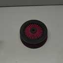 Motorcycle Air Filter Replacement Intake Air Cleaner Element Fit for Harley Sportster XL Touring Road King Street Glide Dyna Softail (Red)