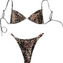 Verudsa Women's 2 Piece Swimsuit Outfits, Multicolor, Medium