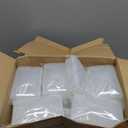 50 Pcs Travel Soap Container Portable Plastic Soap Boxes Bulk with Lid Homeless Donations Bulk Gym Shower Tour Groups Hotel Outdoor Camping (White)