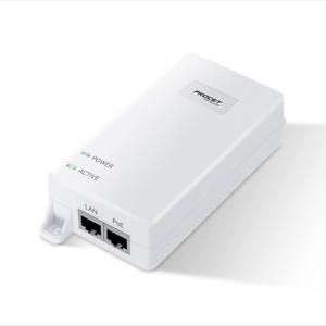 Gigabit PoE++ Injector 60W IEEE802.3bt/at/af Compliant, Supplies PoE(15.4W) or PoE+(30W) or PoE++(60W) Power Over Ethernet Distances Up to 328ft, PoE Injector Adapter for Camera/Access Point, EN60GB