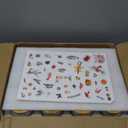 Glass Jars with Bamboo Lids 20 oz, 12 Pcs Stackable Kitchen Glass Pantry Storage Containers with Airtight Bamboo Lids for Rice, Candy, Sugar, Flour, Nuts, Cookie, Bean