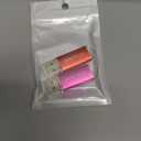 EASTFUN 4 Pack 16GB USB 2.0 Flash Drive Memory Stick Thumb Drive with LED Indicator, 4 Colors: Rose/Red/Green/Blue