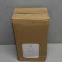 Christmas Village House Decorations, Light Up Ceramic House Decor, Gold Christmas Town Building Figurines with Lights, Winter Decor for Table Centerpiece Xmas Gifts