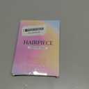 CJL HAIR 2PCs Small Cute Messy Bun Hair Piece for Thin Hair Women Mini Synthetic Curly Bun Scrunchies Updo Hairpieces Chocolate Multi