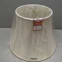 Royal Designs Modified Bell Lamp Shade, Linen Eggshell, 11 x 18 x 13.5