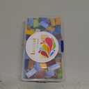 Lanyani 400 Pieces/17.6oz Rectangle Mosaic Tiles Stained Glass for Crafts and Home Decorations Assorted Colors Textures