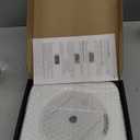 Gueray Portable CD Player with Bluetooth, Desktop CD Music Players for Home Built-in Double HiFi Sound Speakers, Support AUX&USB FM Radio Cool Men's Christmas Birthday Gifts,Gifts for Music Lovers (White)