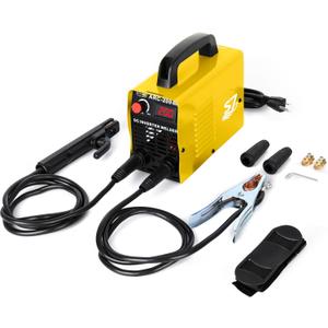Welding Machine, 110V Plug, 200Amp Power,Beginner Welder With Display LCD Use Welding Rod Equipment Tools Accessorie