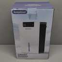 Dehumidifier, 98OZ Dehumidifiers for Home(1000sq.ft), Humidity Display Dehumidifier for Basement Bathroom Bedroom, Auto Shut Off, Washable Filter, Drain Hose, Timer, 7 Ambient Lights, Gray