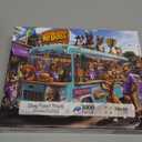 Blueforest 1000 Piece Jigsaw Puzzle for Adults - Cartoon Dogs Food Truck Adventure - Challenging & Fun Puzzle with Vibrant Art, Bonus Poster (27.5" x 19.7")