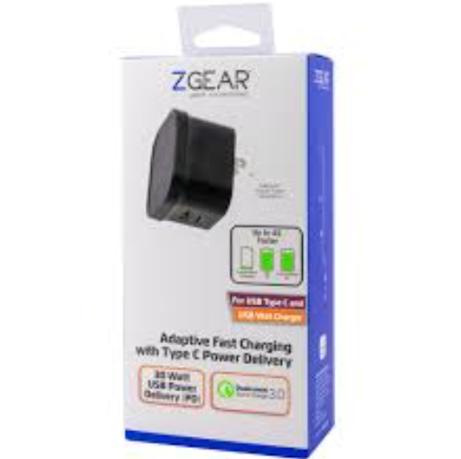 ZGEAR Adaptive Fast Charge Wall Charger For Micro USB
