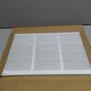 Fits 18x12 Duct Opening | Steel Return Air Grille by Handua | Vent Cover Grill for Sidewall and Ceiling | White | HVAC Cold Air Intake Grille | Outer Dimensions: 19.75"W X 13.75"H