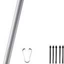 Galaxy Tab S7 S Pen Replacement Tab S7+ Stylus Pen for Samsung Galaxy Tab S7,Tab S7+, Tab S7 FE, Galaxy Tab S7 Pen WithoutBluetooth+Tips/Nibs (Mystic Silver)