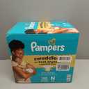 Pampers Swaddlers Diapers, Size 0 (up to 10 lbs), 140 Count, Absorbent, Keeps Baby Dry and Comfortable, Skin Safe Disposable Baby Diaper (Newborn)
