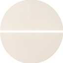 Half-Moon Ceramic Heat Deflector Plates for Kamado Joe Big Joe I, II, III,Big Green Egg BBQ Accessories 2-Pack, White