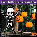 53 x 47'' Halloween Bendable Tree Wrap Skeleton Decoration Huge Cute Skeleton Design Decorations for Halloween Outdoor Indoor Lawn Tree Decor House Props Supply