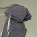 USANOOKS Microfiber Cleaning Cloth Grey - 12 Pcs (12.5"x12.5") - High Performance - 1200 Washes, Ultra Absorbent Microfiber Towel Weave Grime & Liquid for Streak-Free Mirror Shine - Car Washing Cloth (Gray)