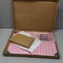 Peg Board Display Stand with 15 Hook,Tabletop Metal Pegboard Shelf for Craft Shows & Fairs,Jewelry and Key Ring Retail Display Racks for Selling Accessories, Vendors & Events (17 X 13 Inch,Pink)