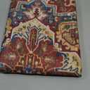 BETGINY Boho Pillow Covers 18 x 18 Inch Pack of 2, Burgundy Red Bohemian Rug Carpet Pattern Decorative Throw Pillow Cases Outdoor Linen Farmhouse Cushion Cover for Bedroom Home Sofa Decor