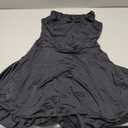 Tween Girls Sleeveless Summer Dress Kid Casual Beach Mini Loose Athletic Dresses 9-19 Years Old (Black)