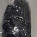 Afro Wig V Part Kinky Curly Wigs for Black Women, 180% Density Wear and Go Glueless Wig with Unique Bouncy Curls in the End, Synthetic No Leave out Clip in (#1B Black Wig, 24 Inch)