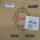 Round White Decorative Serving Tray with Handles, 13 Versatile Ottoman Tray for Coffee Table, Entertaining, Outdoor Patio, Living Room