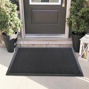 Front Door Mat, Durable Welcome Matt Outdoor, 3D Mesh Heavy Duty Doormat Outside Entrance, Non-Slip, Waterproof, Easy Clean, Stain Resistance, Fade Resistant Entryway Mats, 35"X24" Black Front Door Mat, Durable Welcome Matt Outdoor, 3D Mesh Heavy Duty Doormat Outside Entrance, Non-Slip, Waterproof, Easy Clean, Stain Resistance, Fade Resistant Entryway Mats, 35"X24" Black