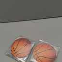 Faccito 8 Pcs Sports Party Banners Sports Theme Party Hanging Decorations Paper Garland for Teens Balls Birthday Baby Shower Home Classroom Supplies Decor (Basketball)