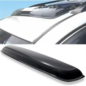 Wensdy 43inch 1100mm Universal Sun Roof Wind Deflector, 1pcs Dark Smoke Auto Moon Sunroof Window Visor with Double Side Tape RN110
