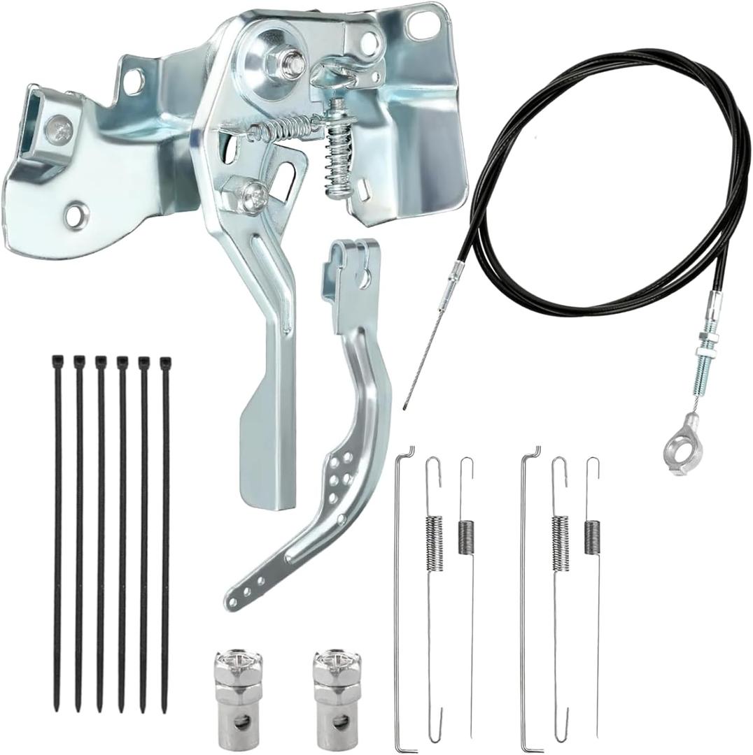 71 inch Go Kart Throttle Cable Kit Fits for Predator 196cc 212cc GX200 GX160 5.5hp 6.5hp Engine Manco ASW Kandi Yerf Dog Go Cart Parts Replaces 8252-1390, with Governor Lever Arm