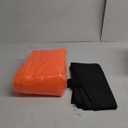 Eurmax USA New 10x10 Pop Up Canopy Replacement Canopy Tent Top Cover, Instant Canopy Top Cover ONLY, Choose 30 Colors,Bonus 4PC Pack Weight Bag (Orange)