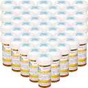 50 Set Nursing Halloween Party Supplies 50 Empty Pill Bottles with Caps Plastic Medicine Containers with 50 Sticky Label Pill Vial for Nurse Party Favors Serve(13 Dram)