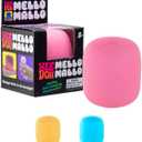 Schylling NeeDoh Mello Mallo - Sensory Toy with a Satisfying Dough Filling - Changes Color in The Sun - Ages 3 and Up - Color May Vary; One Per Pack