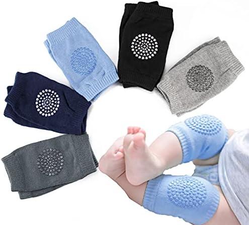 Baby knee Pads for Crawling - Anti Slip Unisex Baby Knee Protectors - Toddler Knee Pads Gift Idea for Baby